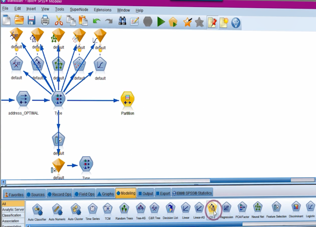 پیاده سازی درخت تصمیم در نرم افزار